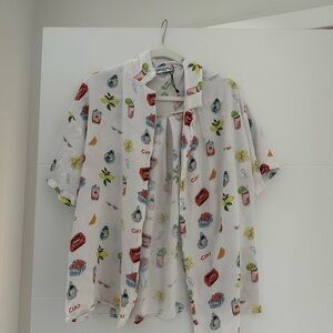 Princess Polly Colorful Graphic Short Sleeve Shirt